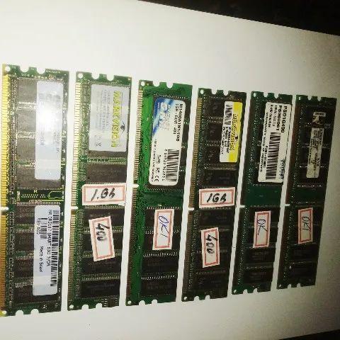 6 Memórias  DDR 1 PC raridade - Foto 4
