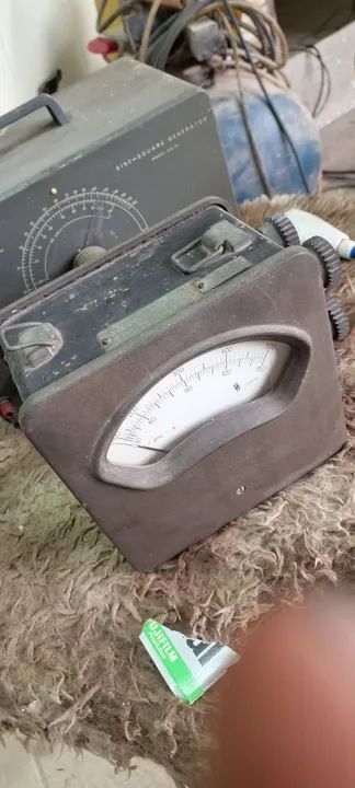 Amperímetro antigo decada de 60 - Foto 3