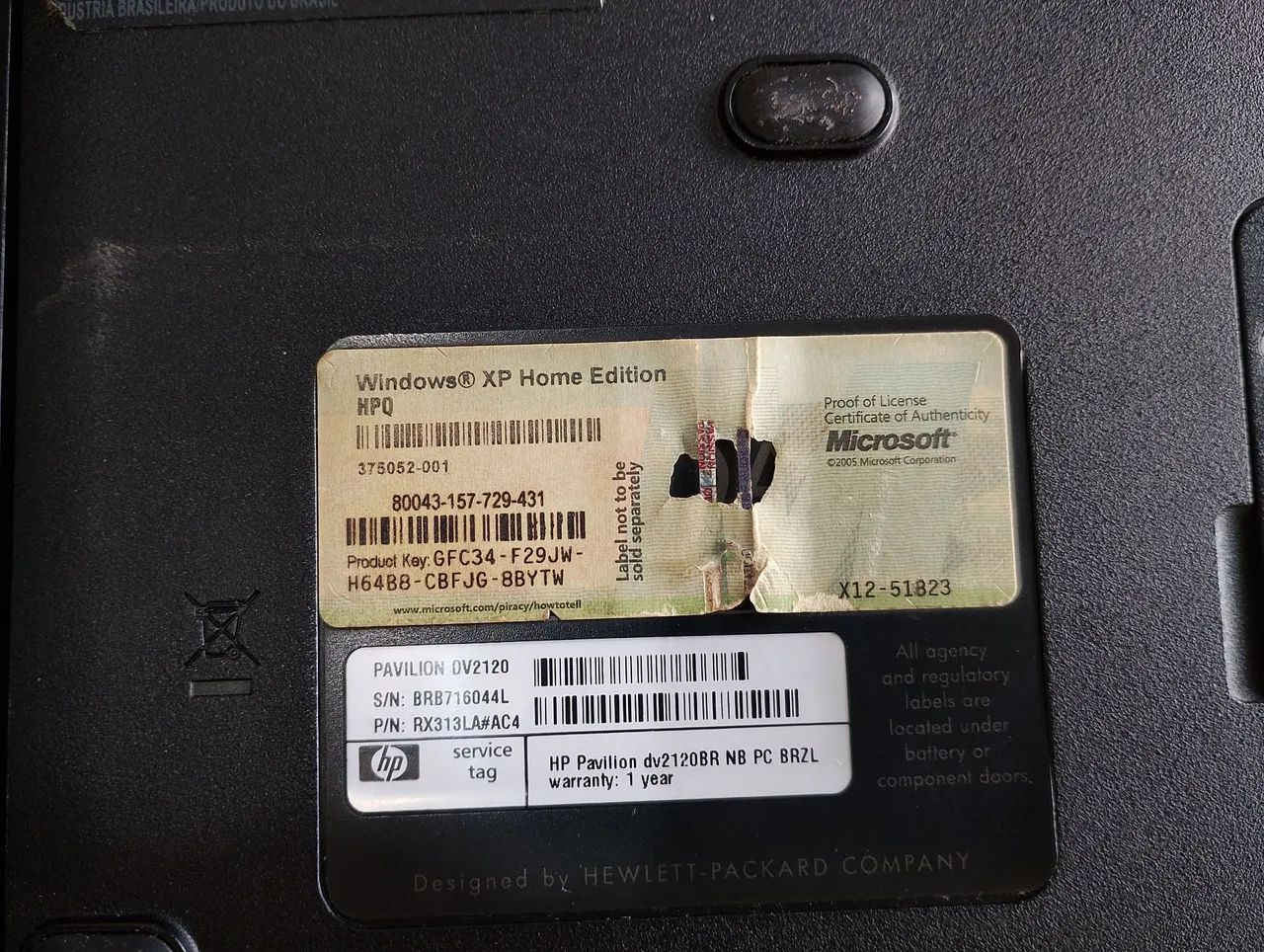 Notebook HP Pavilion DV2120 - Foto 2