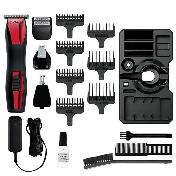 Aparador de Pelos Wahl Groomsman T-pro Completão Para Cabelo, Barba, Bigode e Corporal  - Foto 2
