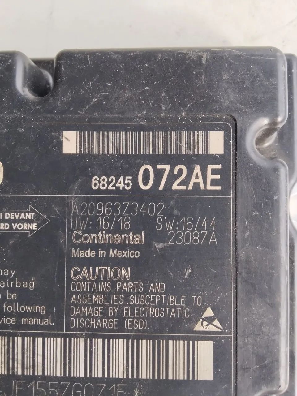 Módulo airbag jeep Compass 68245072ae  - Foto 4