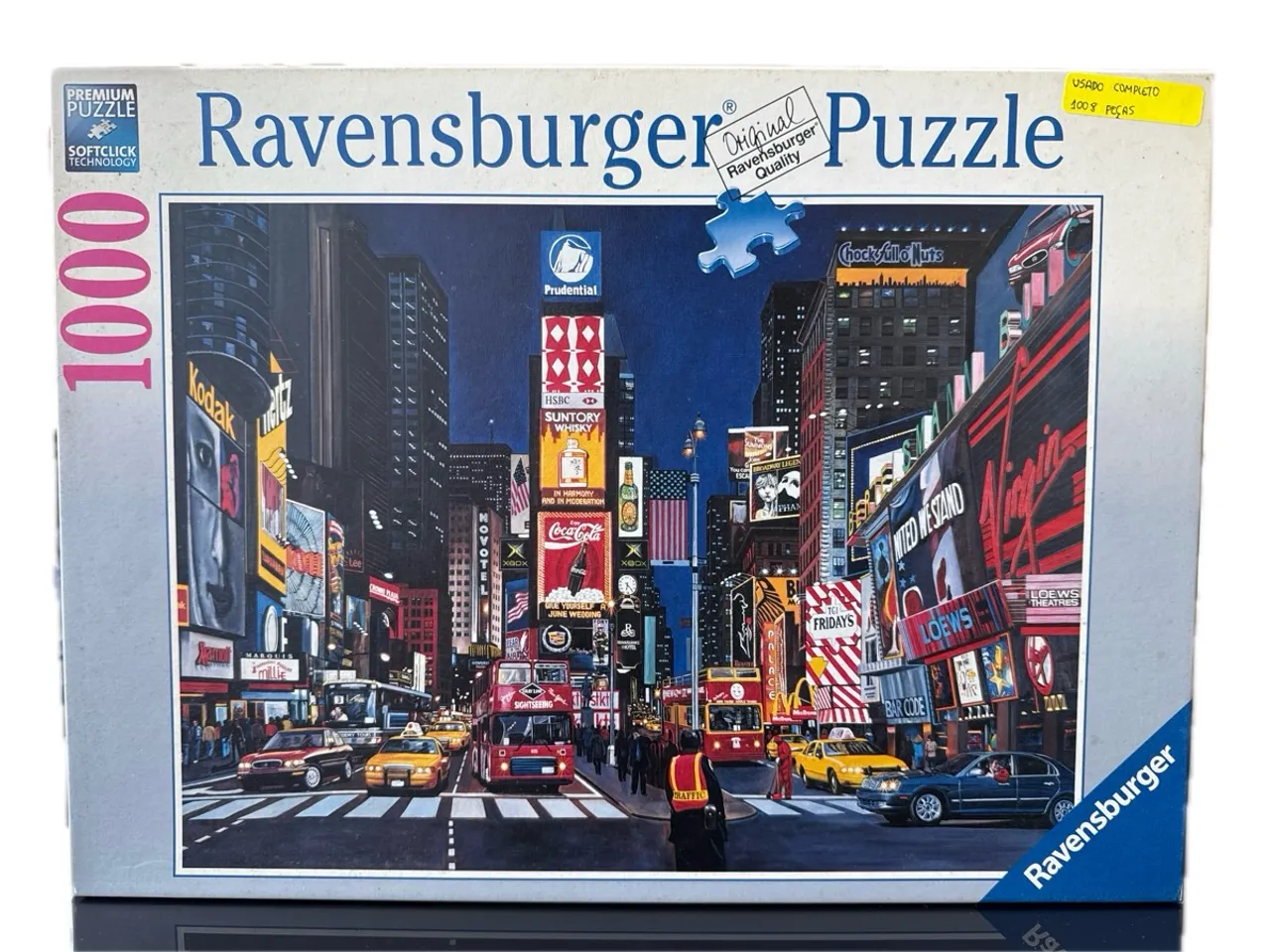 Quebra cabeça Ravensburger Times Square 1000 peças