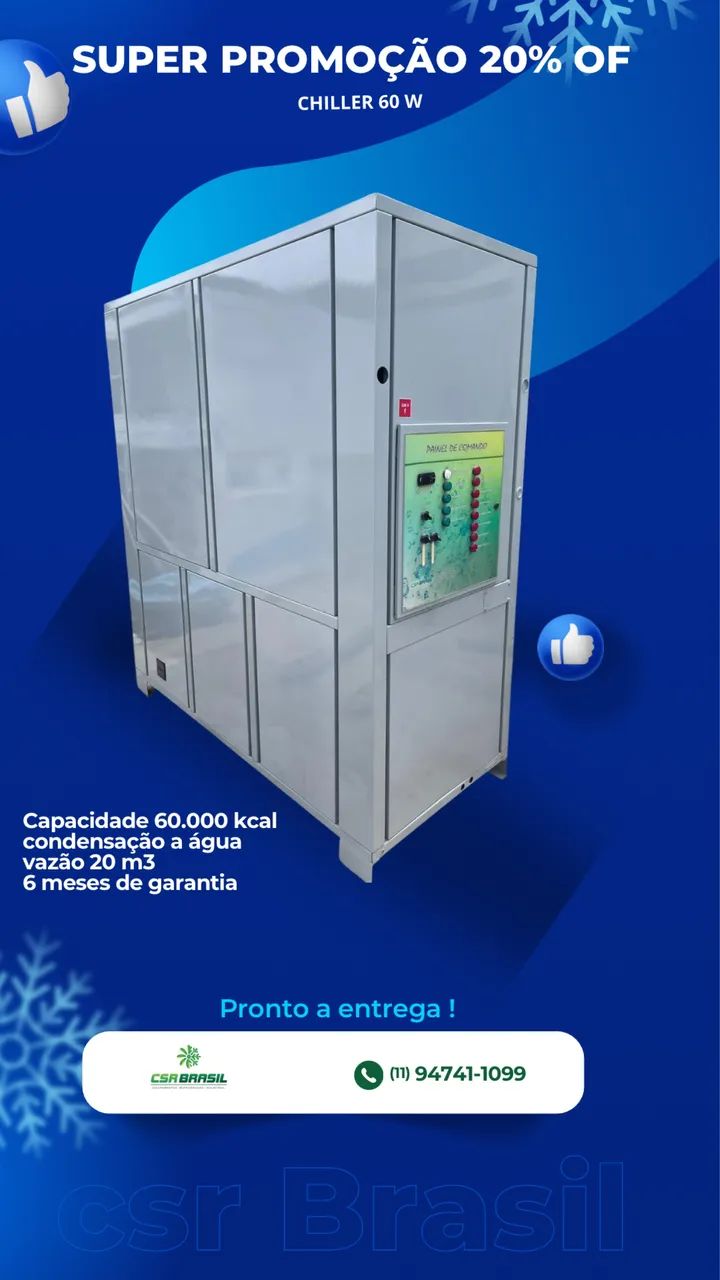 Chiller 60.000 kcal 