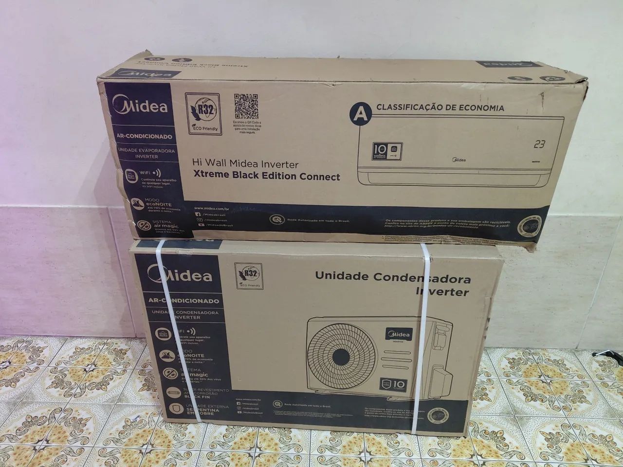 Split 18000 btus novo na caixa 