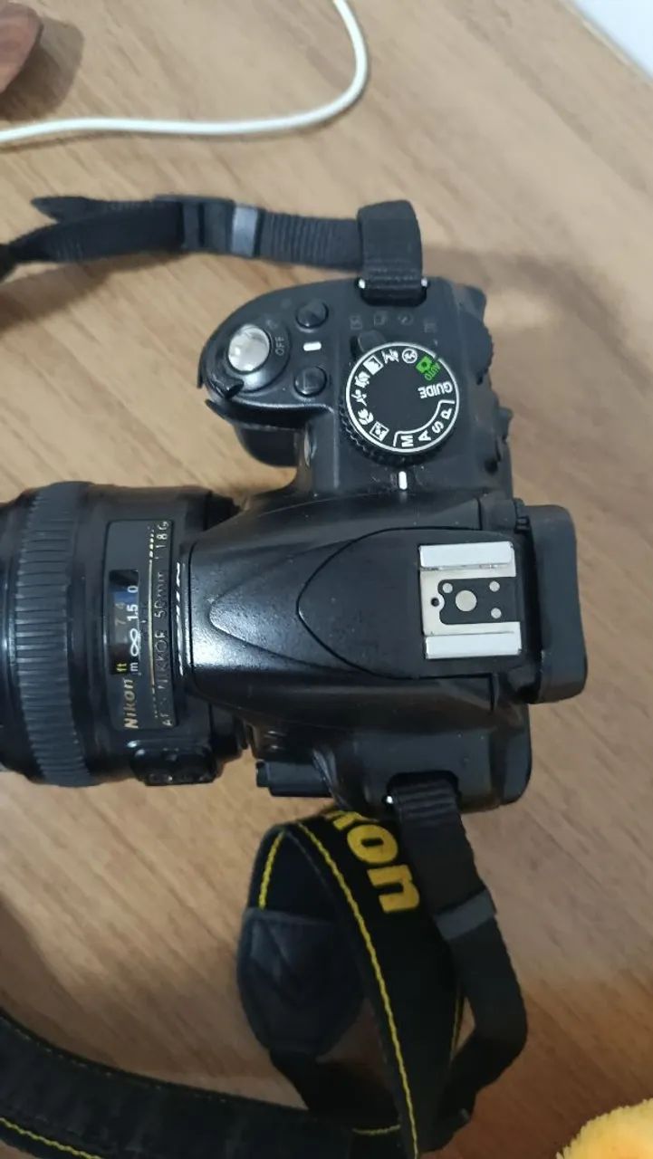 Nikon D3100+Lente 50mm Nikon+bag P/Trasporte  e flash yougnuo  - Foto 3