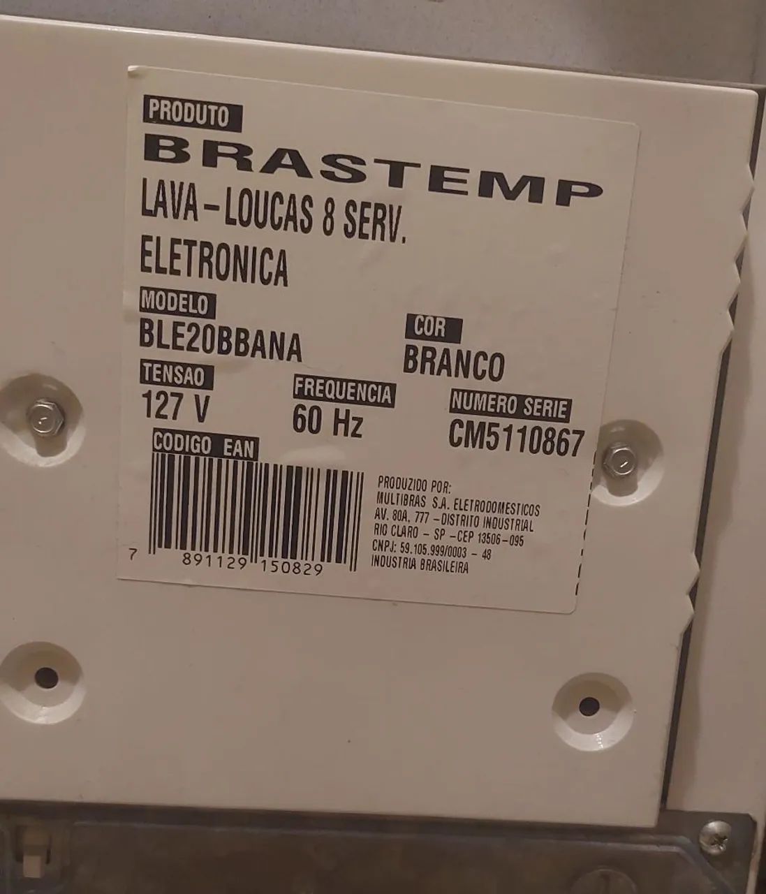 Lava Louças Brastemp - 8 Serviços - 127v - Foto 6