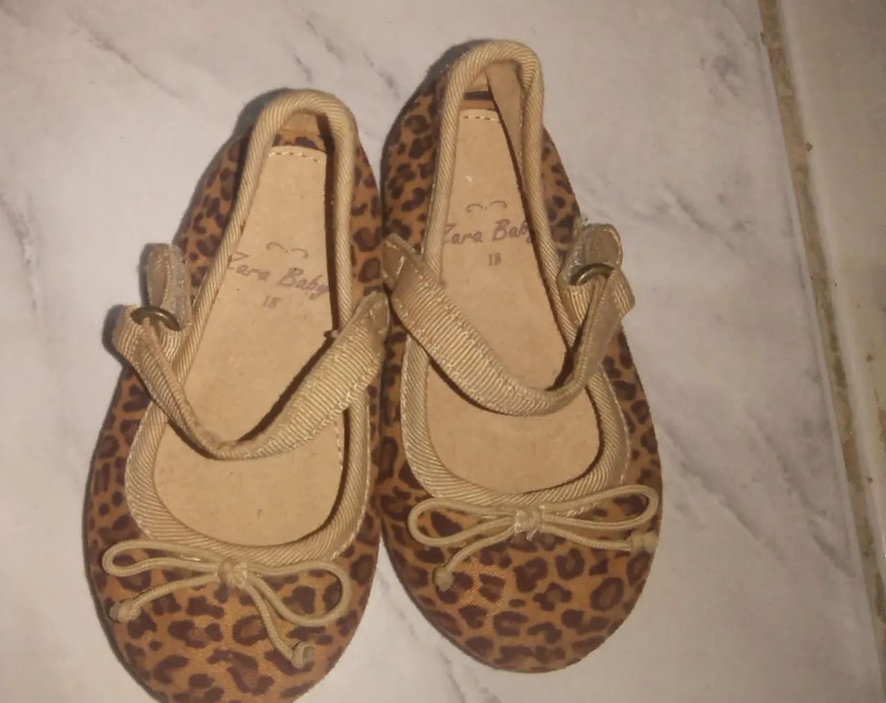 Sapatilhas Zara Baby Onça Bebê 18 - Foto 4