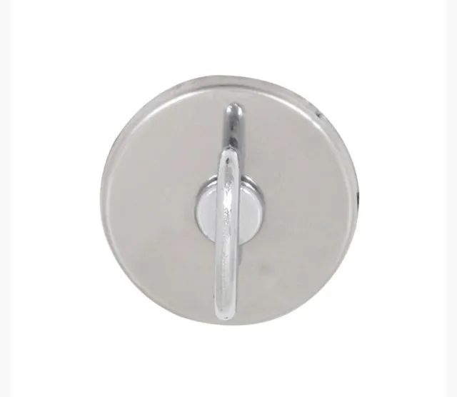 Fechadura Arouca para porta do banheiro cromada 40mm. Nova! - Foto 5