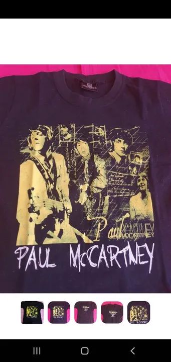 Camiseta Paul McCartney - Foto 4