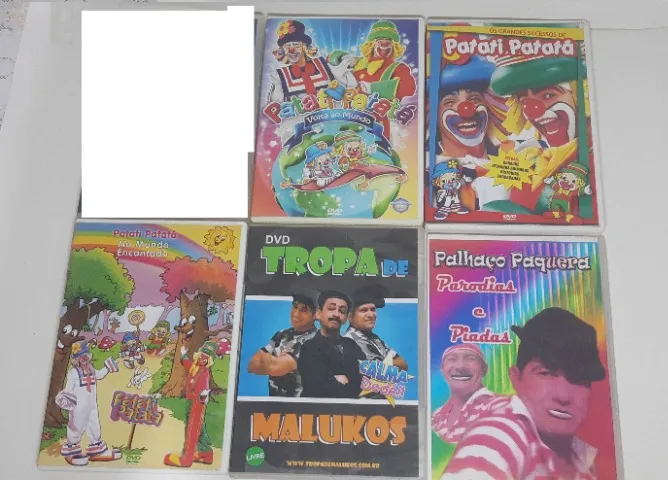 DVDs Patati e Patatá e outros DVDs de comédia