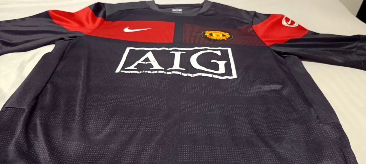 Camisa de Futebol Manchester United AIG - Nike - Foto 3