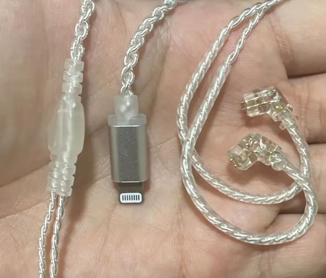 Cabo Lightning para Fone KZ com Certificação MFI - Foto 2