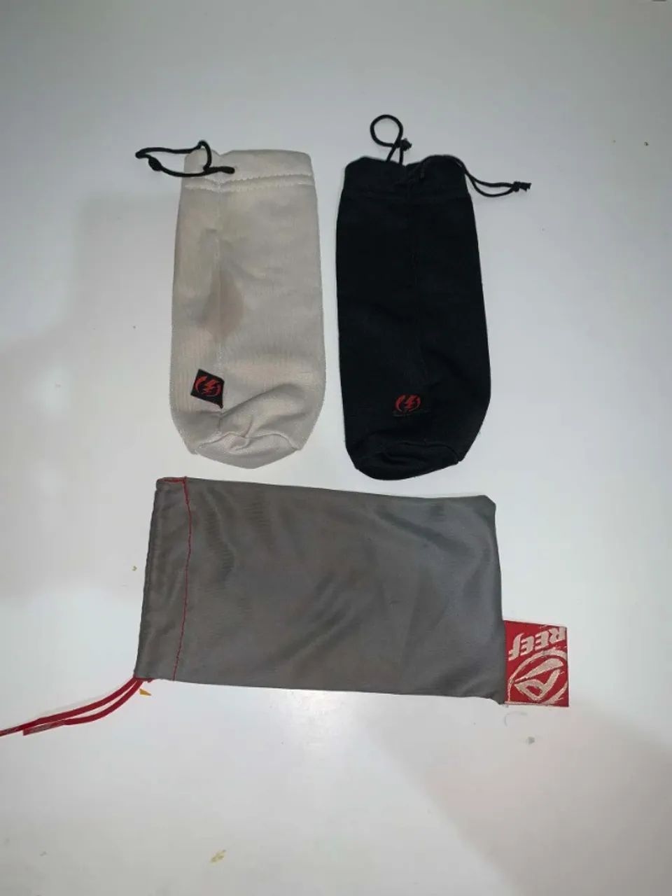 3 Sacos Bag de óculos Electric e Reef Ler Descrição