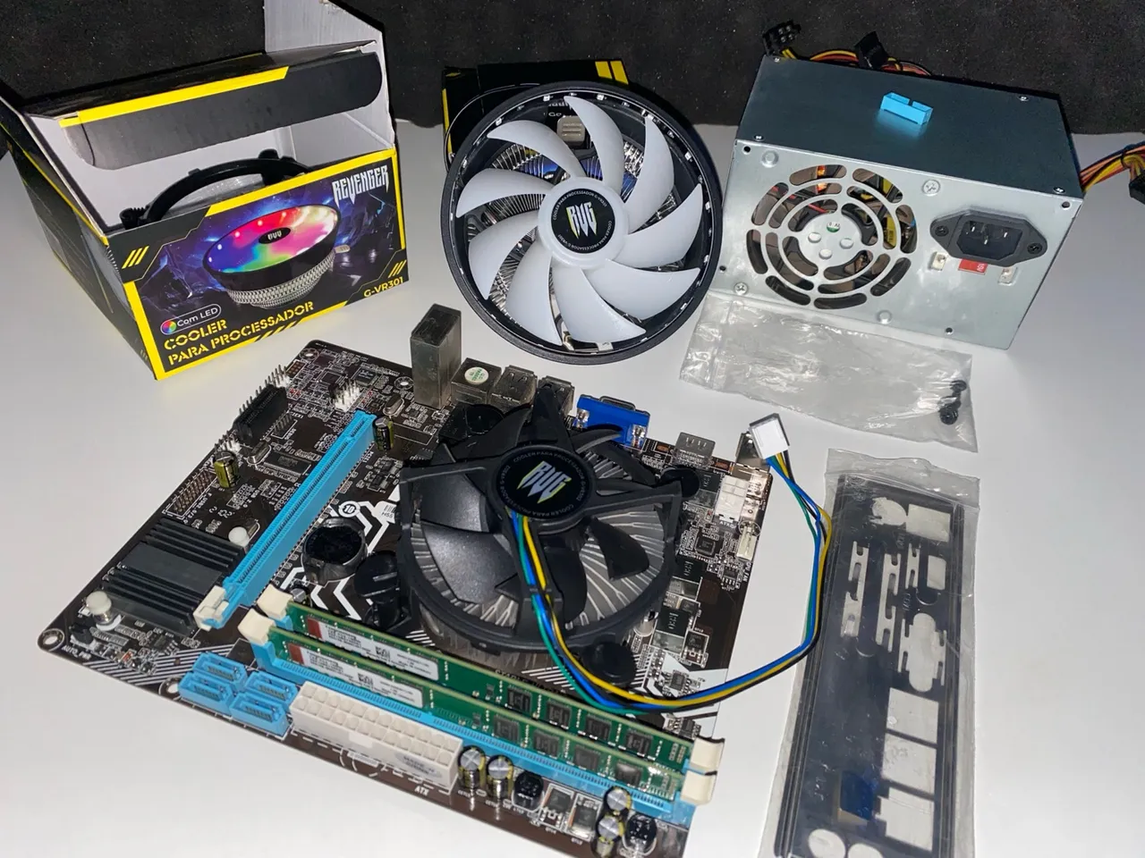 KIT PC : i7 870, Placa Mãe, 8gb RAM, Cooler e Fonte