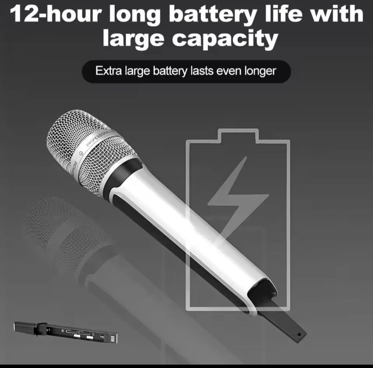 Vendo microfone profissional UHF64352265158659123