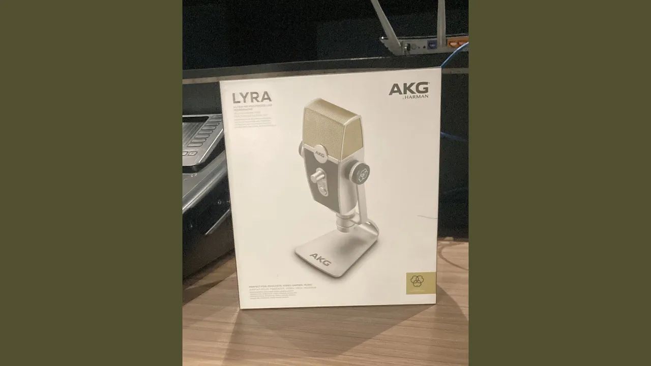 Microfone profissional AKG Lyra C44 Home Studio - Foto 5