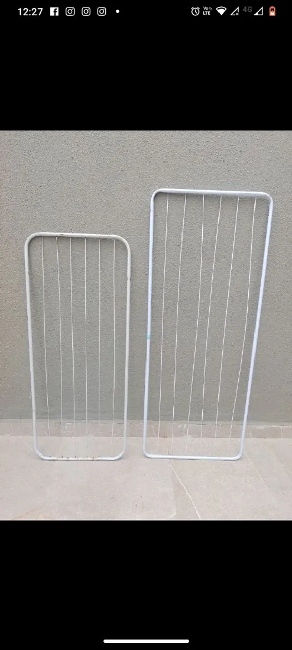 Vendo 2 Varal para roupas