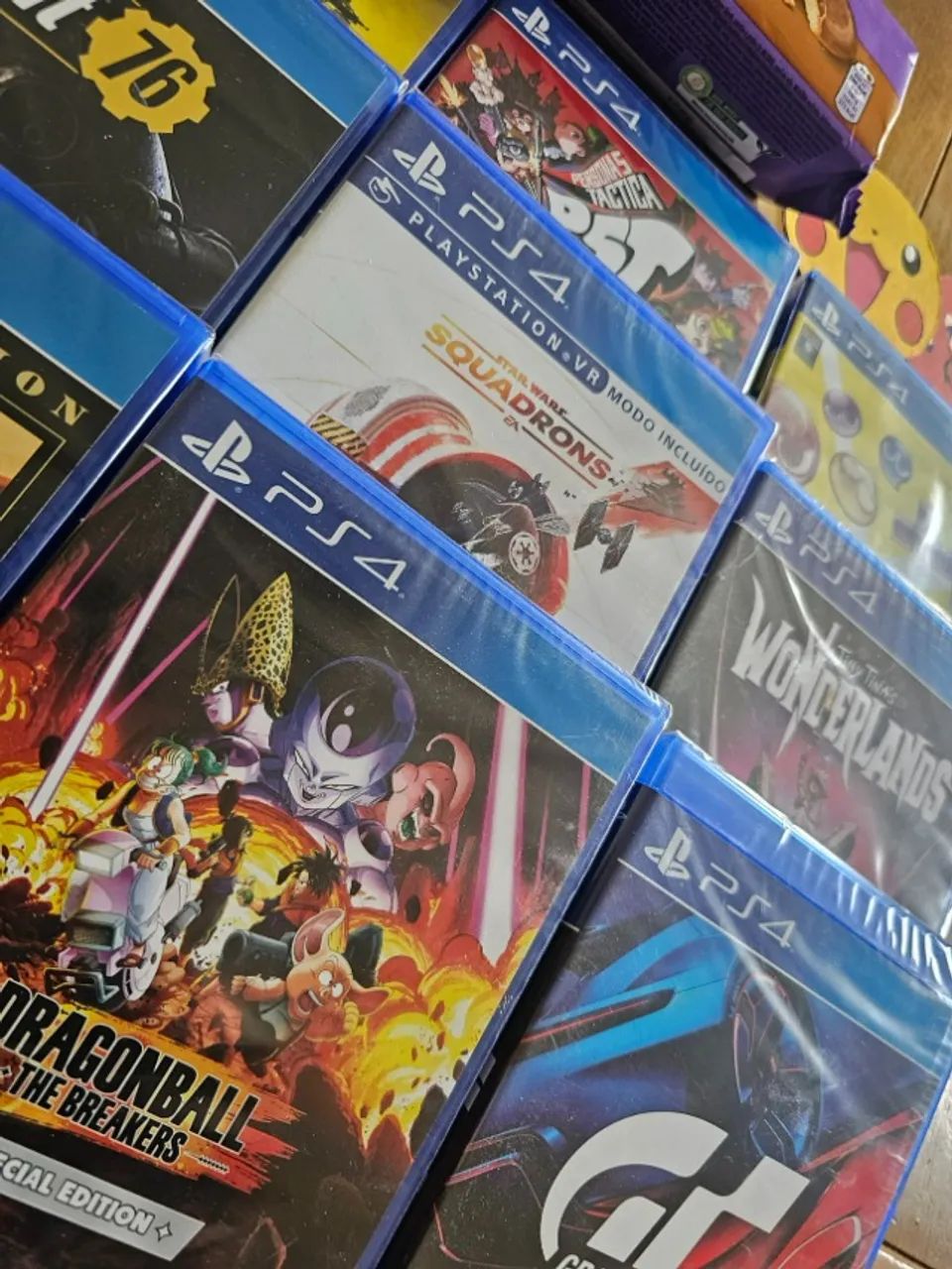 Kit 12 Jogos Ps4 Gta Gran turismo Persona Ghost + Brinde Milka Incrível - Foto 4