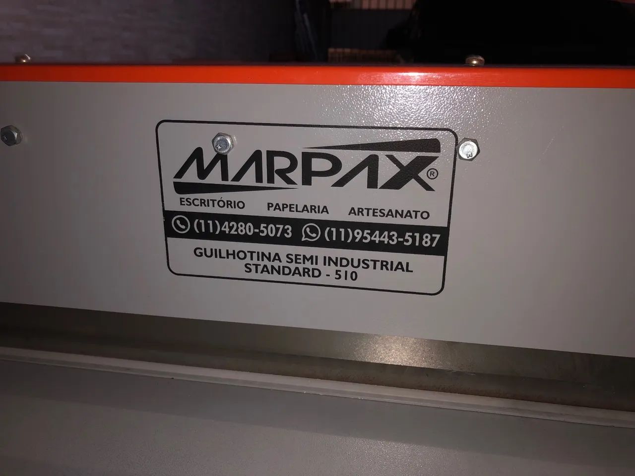 Guilhotina MARPAX Semi Industrial 51cm de boca (NOVÍSSIMA) - Foto 5