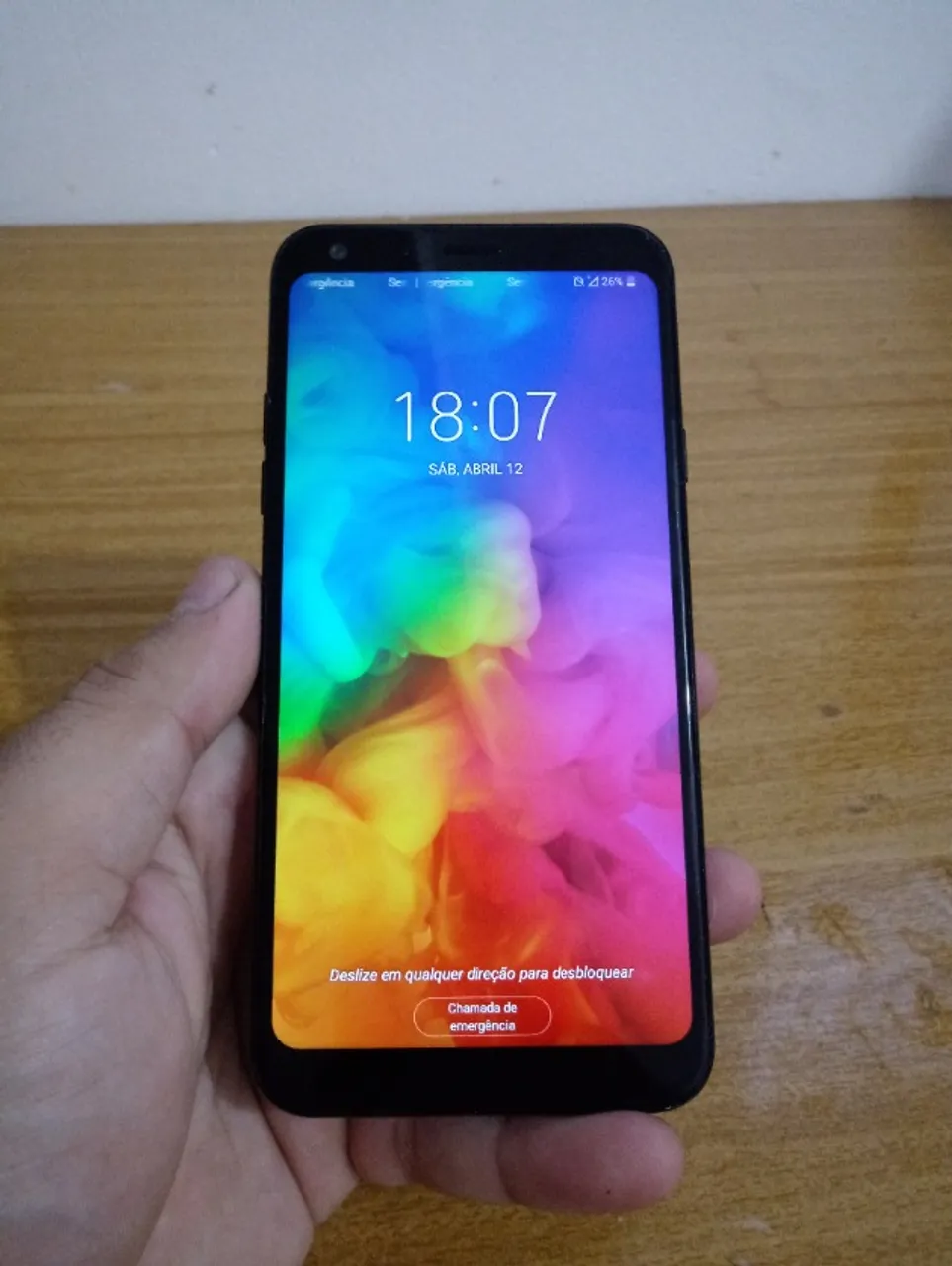 LG Q7+ ótimo estado