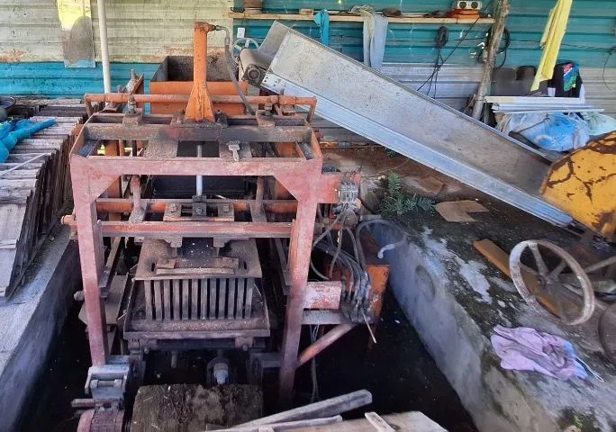 Máquina de bloco de concreto Hidráulica  - Foto 4