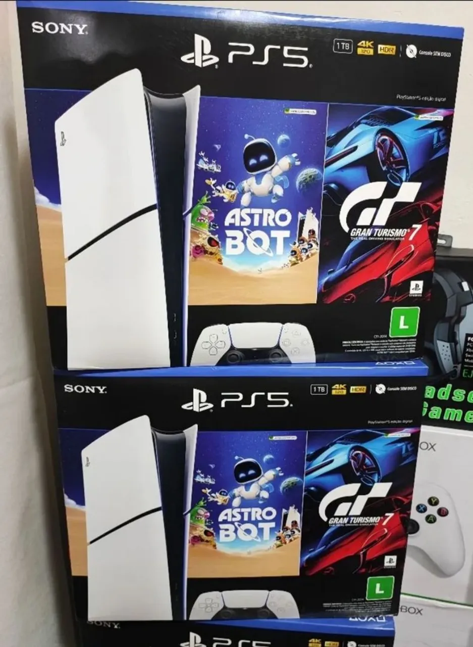 Playstation 5 (PS5) + Astro Bot e Gran Turismo 7