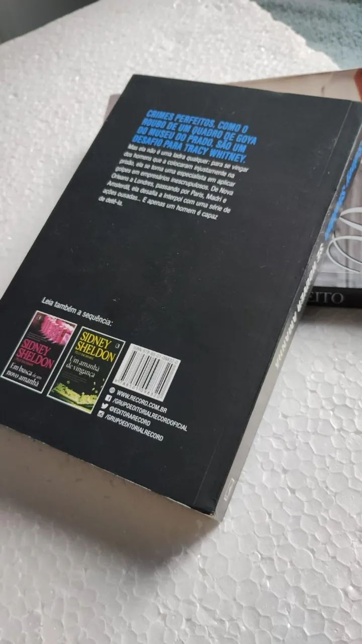 Livro Se Houver Amanhã - Sidney Sheldon  - Foto 3
