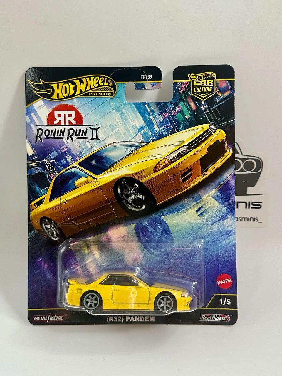 Hot Wheels Nissan Skyline GT-R (R32) Pandem - Hobbies e coleções