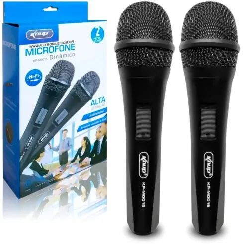 Knup KP-M0015 Dual Dynamic Professional Microphone