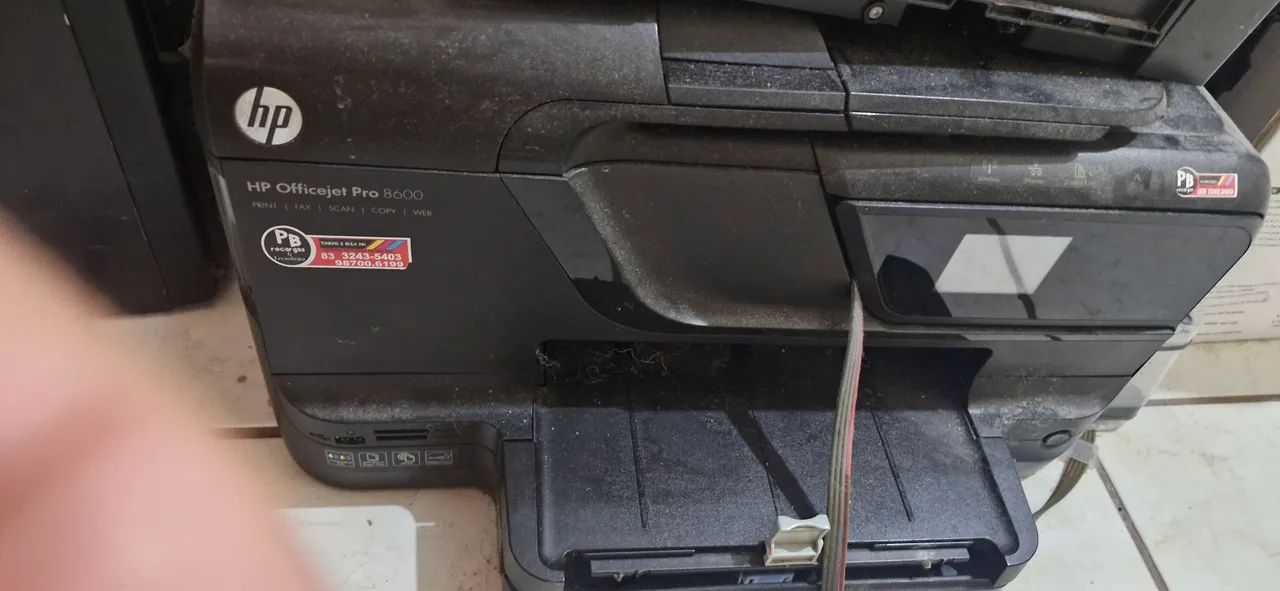 Impressora HP Officejet Pro 8600 com defeito - Foto 2
