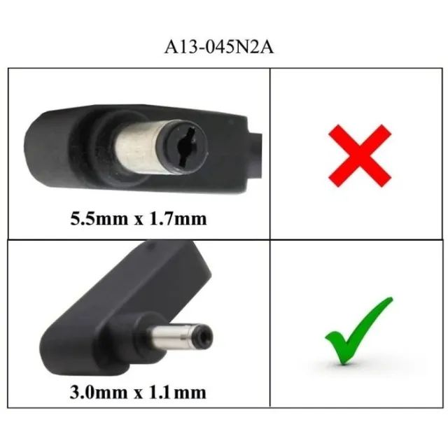 Carregador para notebook Acer 3mm  - Foto 2