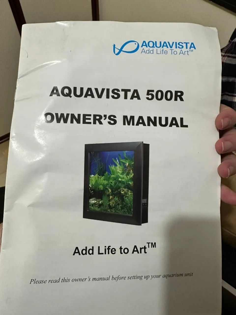 Aquário-Quadro de Parede Aquavista 500 - Moldura Cinza - Foto 4