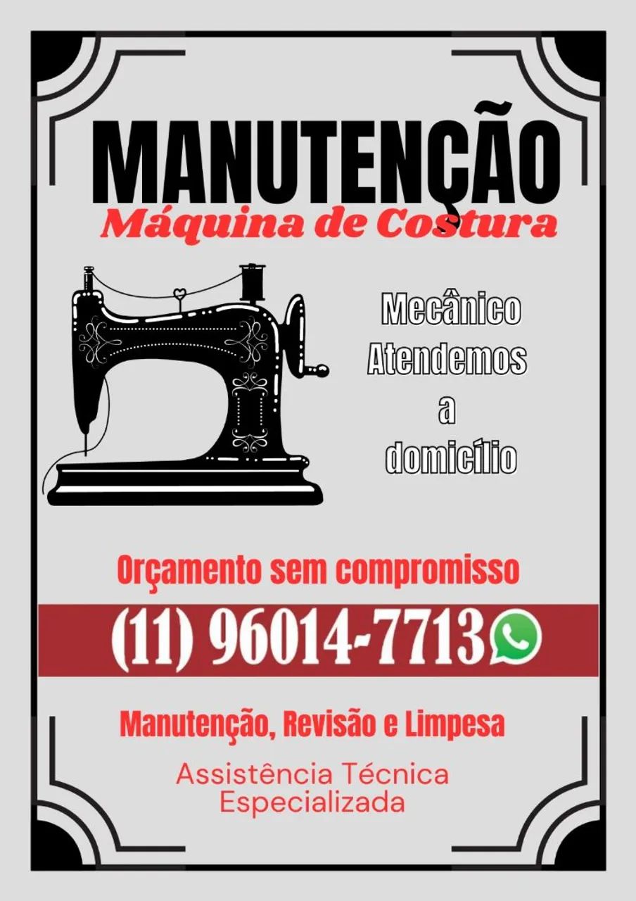 Mecânico de máquinas de costura e motores - Foto 4