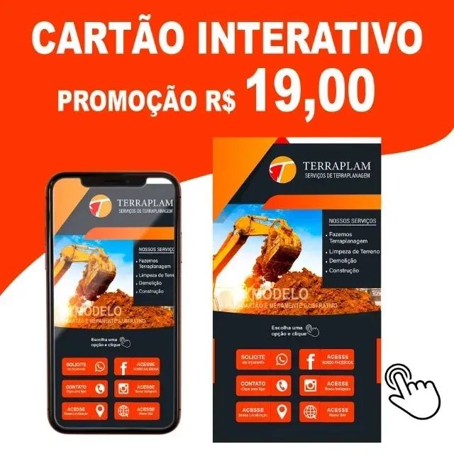Cartão visitas Digital Clicável  - Foto 2