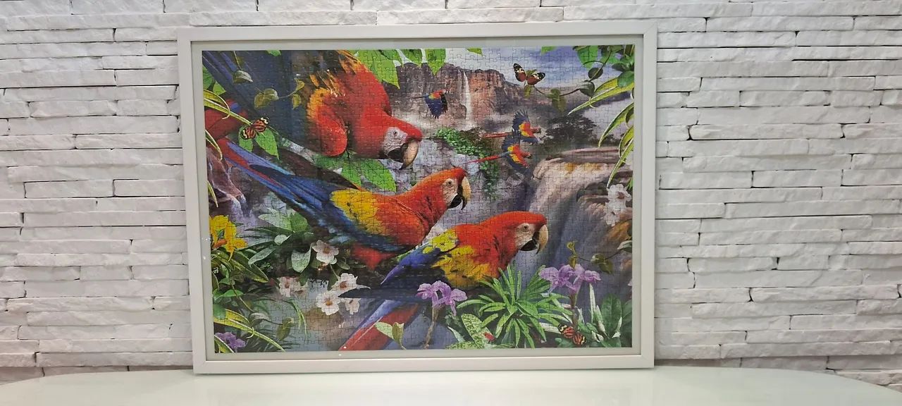 Quadro de quebra cabeça. Quadro para sala. Quebra cabeça. Vários modelos - Foto 4