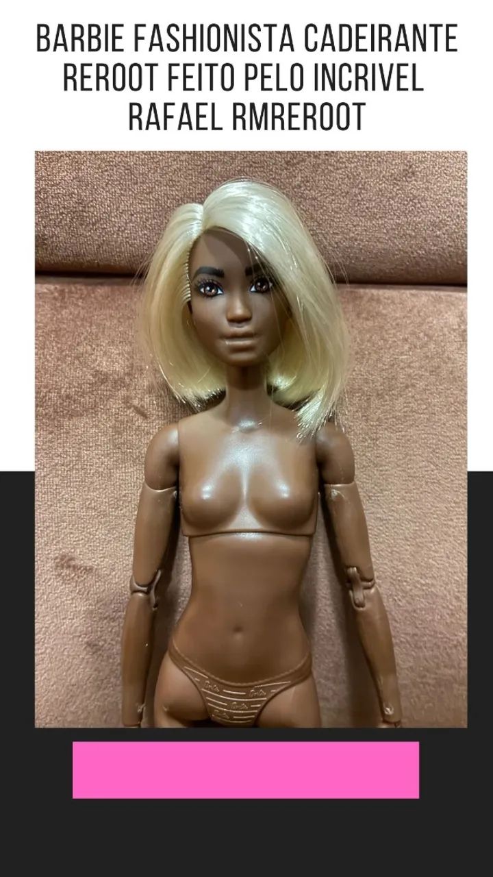 BARBIE FASHIONISTA 194 COM REROOT.