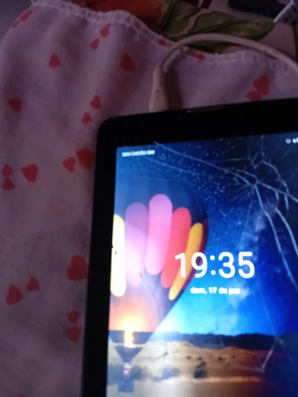 Tablet Apple com Tela Rachada - Oportunidade!