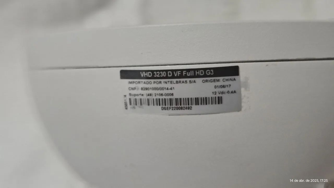 Câmera de Segurança Intelbras HD-CVI - Foto 3