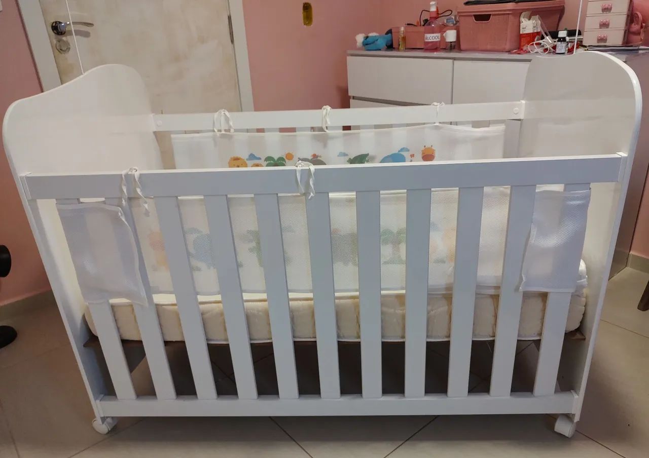 Berço COMPLETO - Entrego e Aceito Ofertas - Foto 3