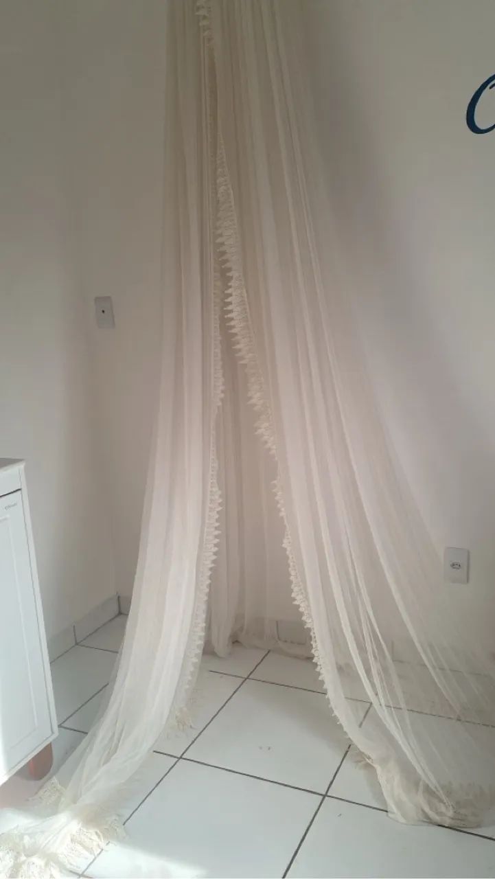 Dossel e Mosquiteiro para berço ou cama - Foto 4