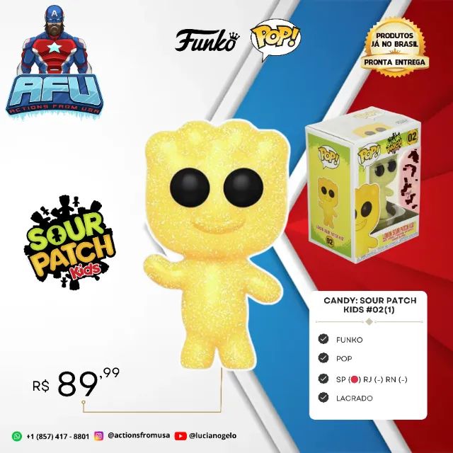 Funko POP!  Candy: Sour Patch Kids #02