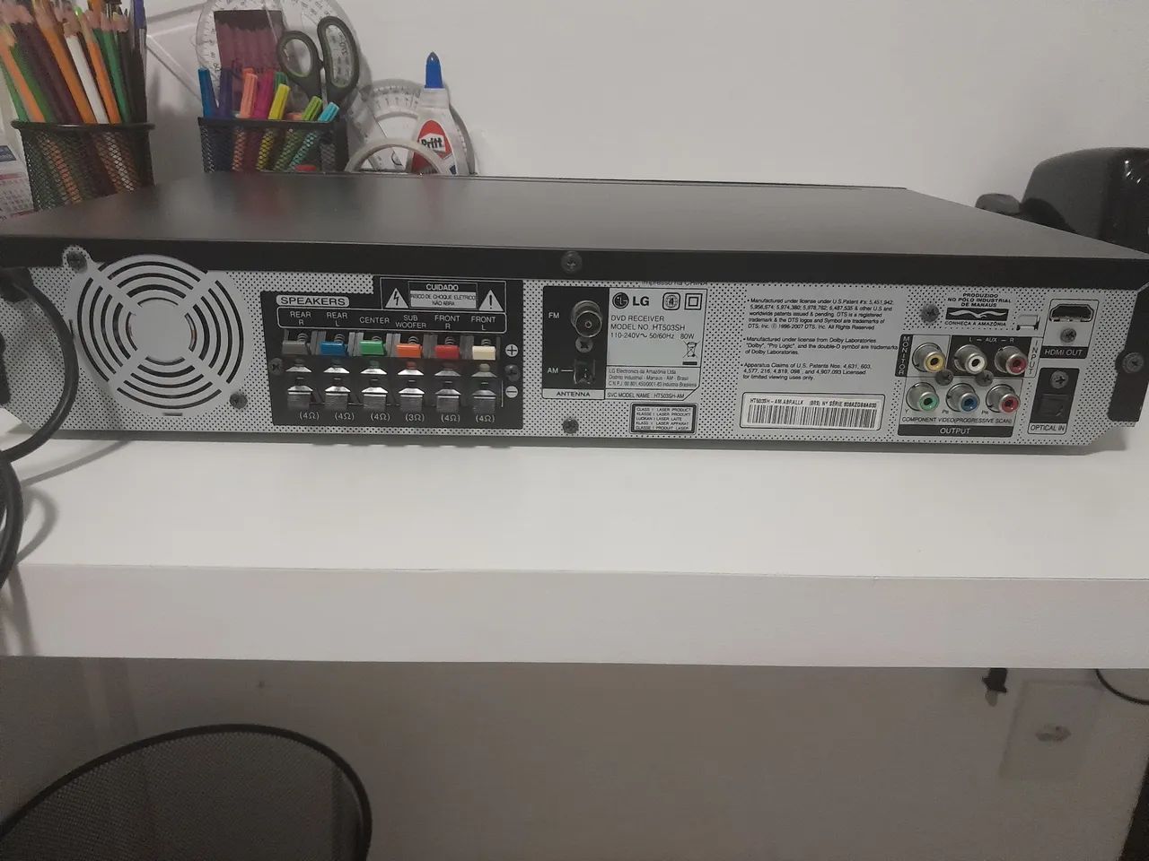 DVD Player LG (com caixas de som) - Foto 5