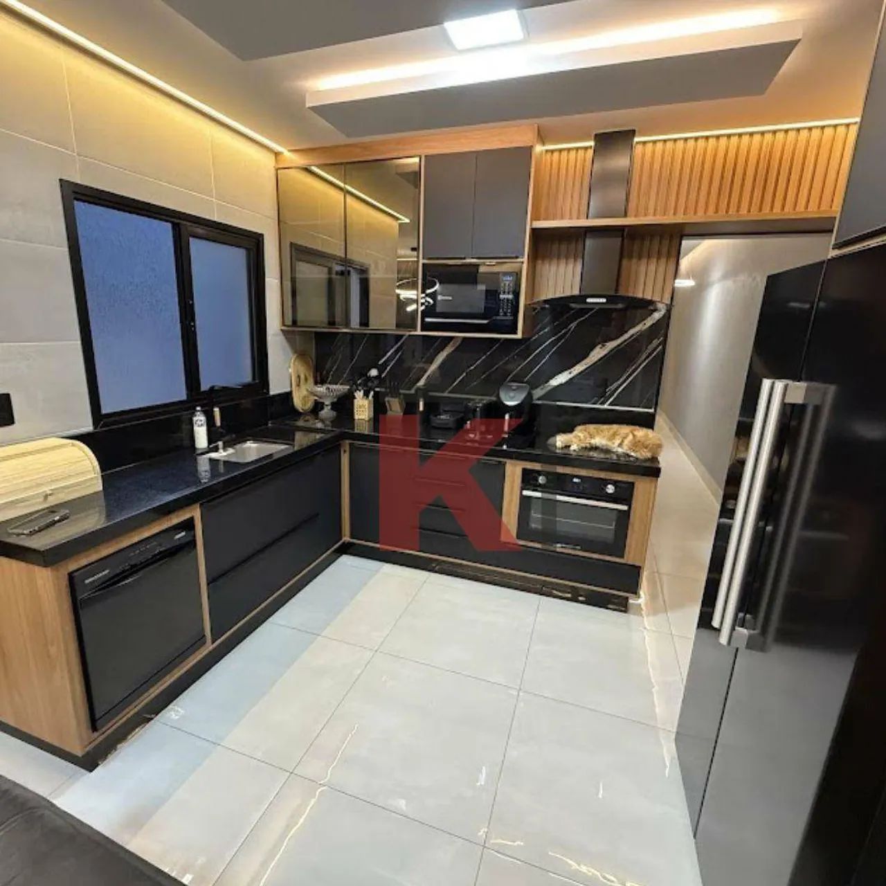 Casa com 3 dormitórios à venda, 103 m² por R$ 880.000 - Tupi - Praia Grande/SP - Foto 4