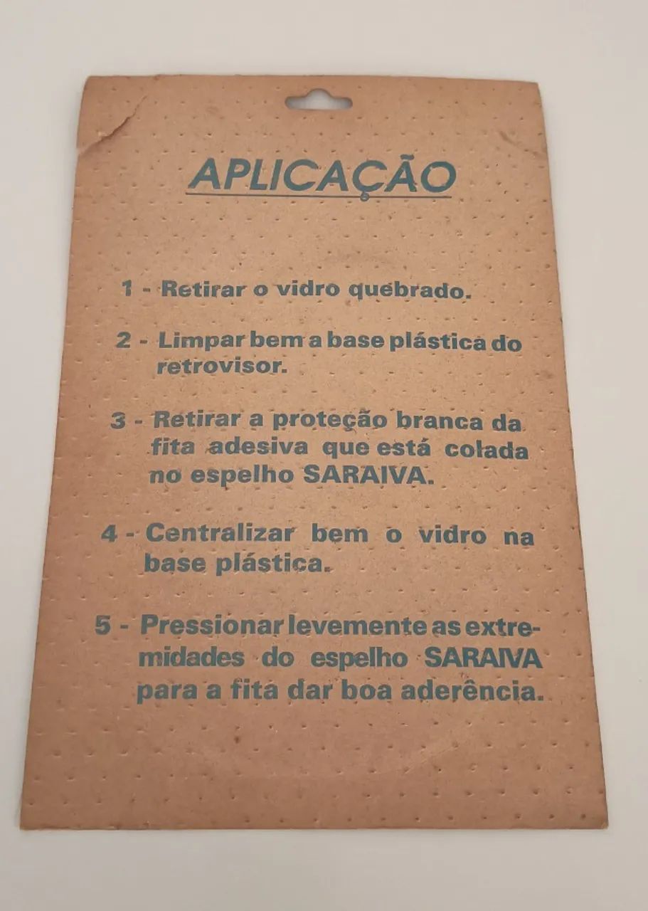 Espelho Retrovisor - Gol 95 - Lado Esquerdo/Vidro Plano (Lacrado) - Foto 5