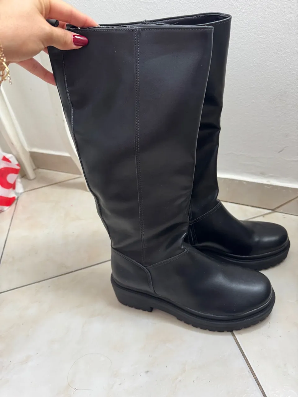 Botas longas pretas