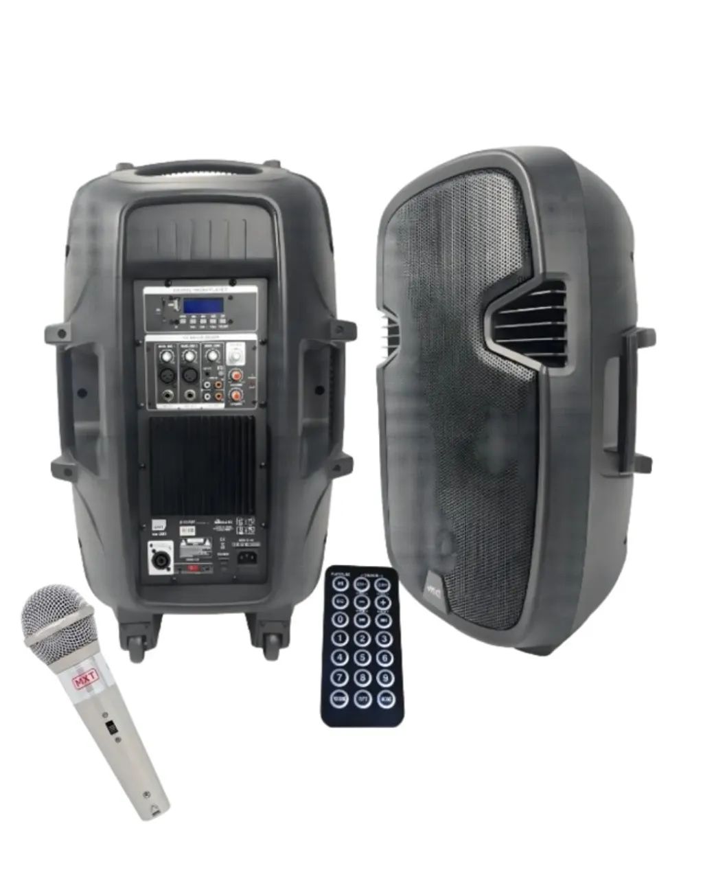 Caixa Mxt 350W + Microfone m-996 de brinde