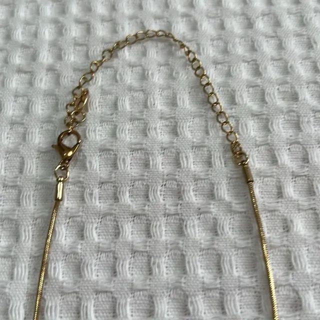 colar longo dourado  - Foto 3