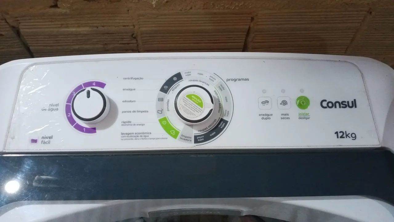 Máquina de lavar 12 kilos da Consul  - Foto 3