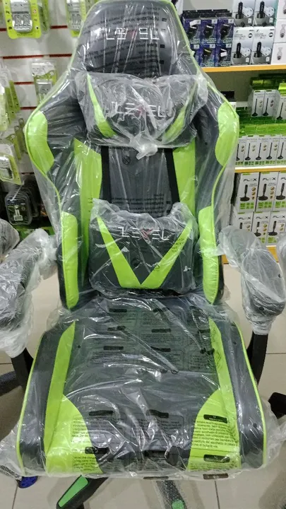Cadeira Gamer Level - Verde e Preto - Nova