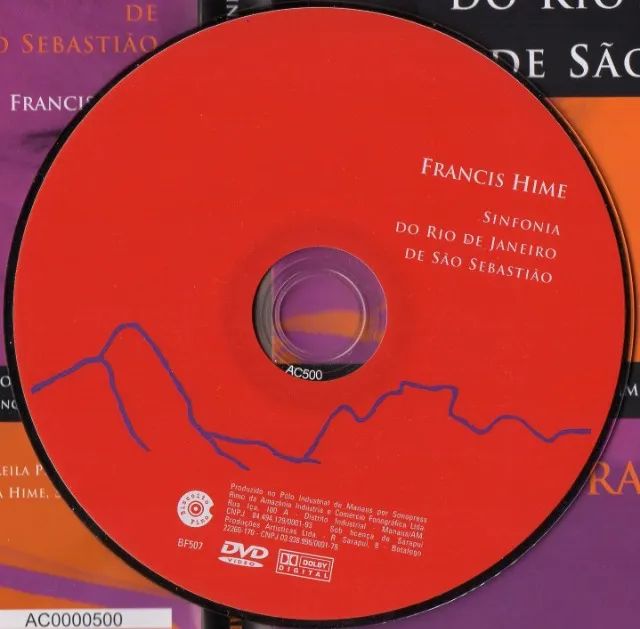 Dvd Sinfonia Do Rj De São Sebastião & Francis Hime - Foto 3